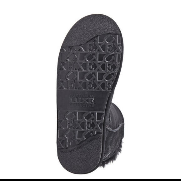 Australia Luxe Collective Spartan Knit X-Tall Suede Buckle Boots #198 - Picture 6 of 8